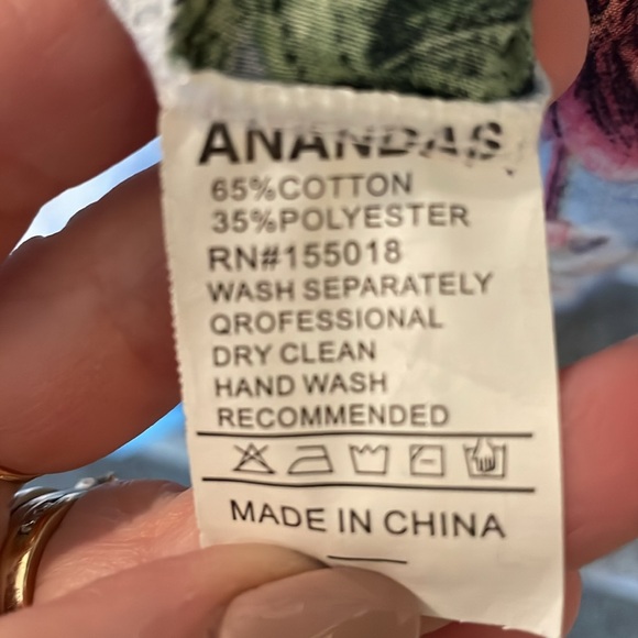 Floral Kimono with Fringe - Picture 8 of 8